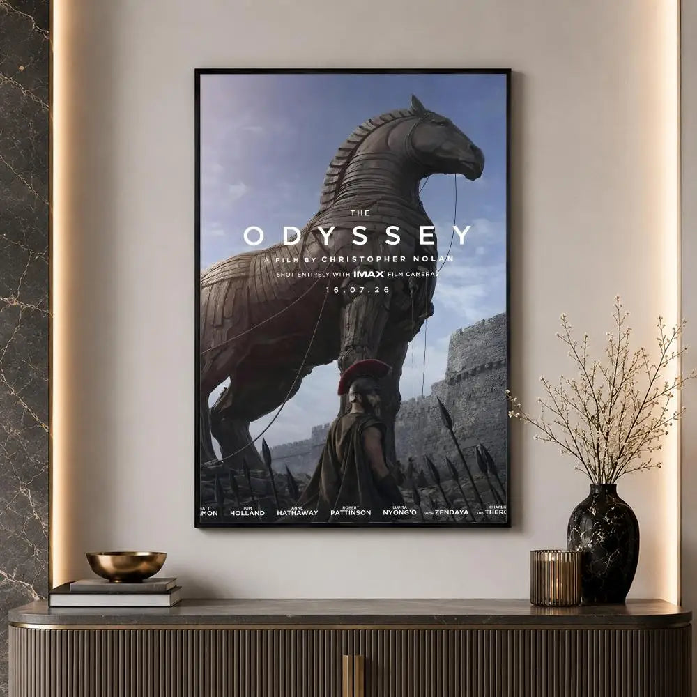 The Odyssey Movie Poster — Christopher Nolan | Multiple Designs & Sizes