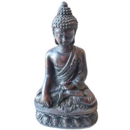 Meditating Buddha Resin Statue — Decorative Figurine | 3 Styles