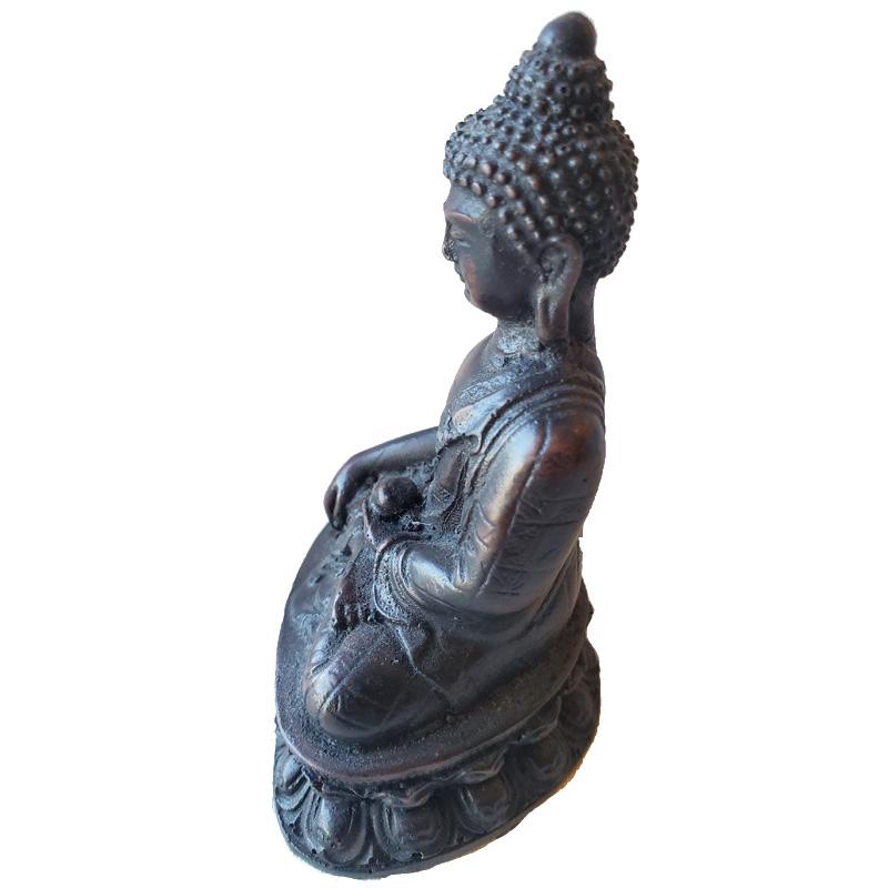 Meditating Buddha Resin Statue — Decorative Figurine | 3 Styles