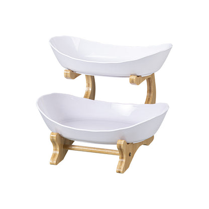Multi-Tier Fruit & Snack Serving Plate