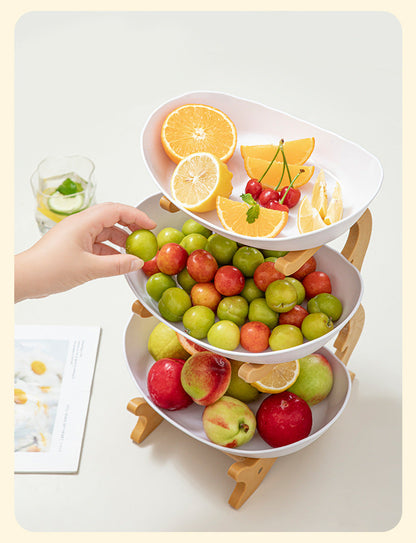 Multi-Tier Fruit & Snack Serving Plate