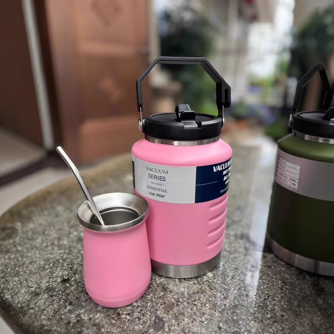 50 & 68oz Insulated Thermos Tumbler