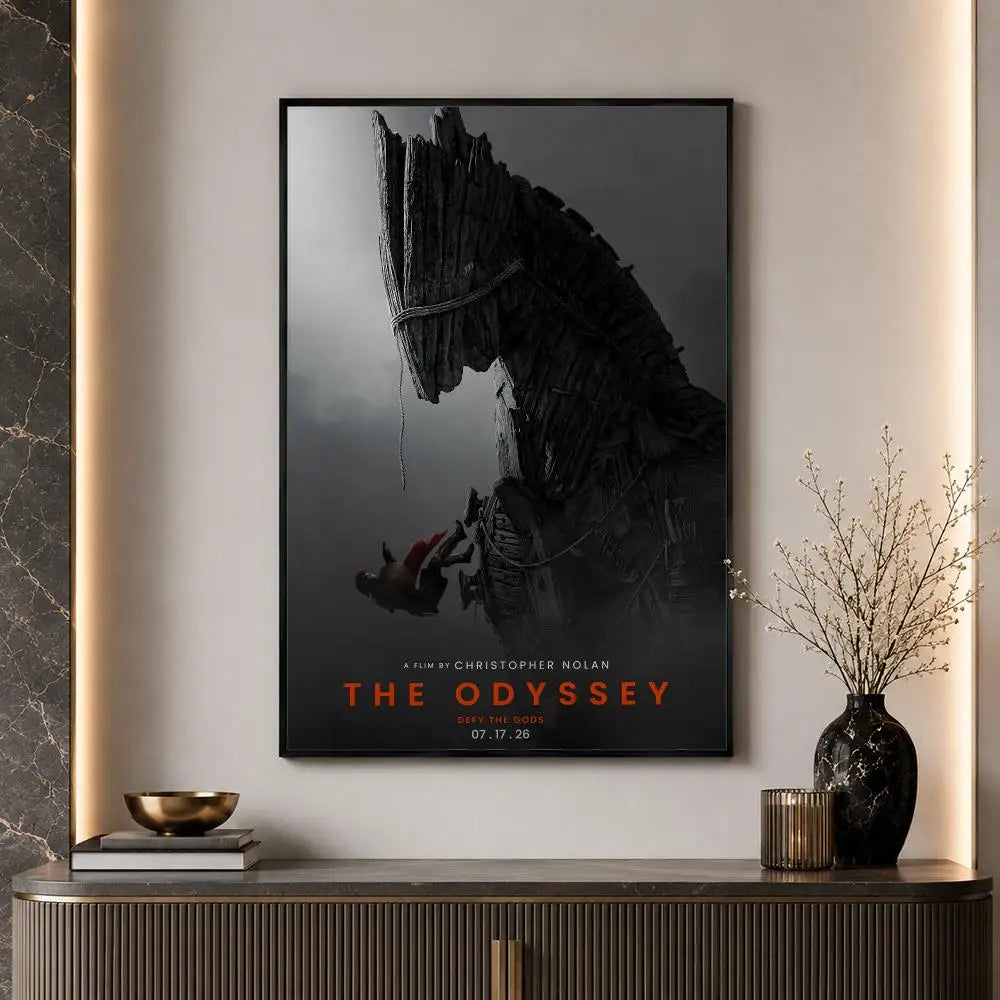 The Odyssey Movie Poster — Christopher Nolan | Multiple Designs & Sizes