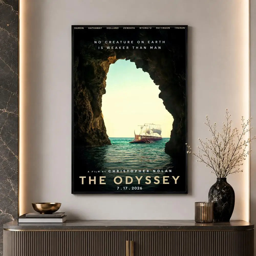 The Odyssey Movie Poster — Christopher Nolan | Multiple Designs & Sizes
