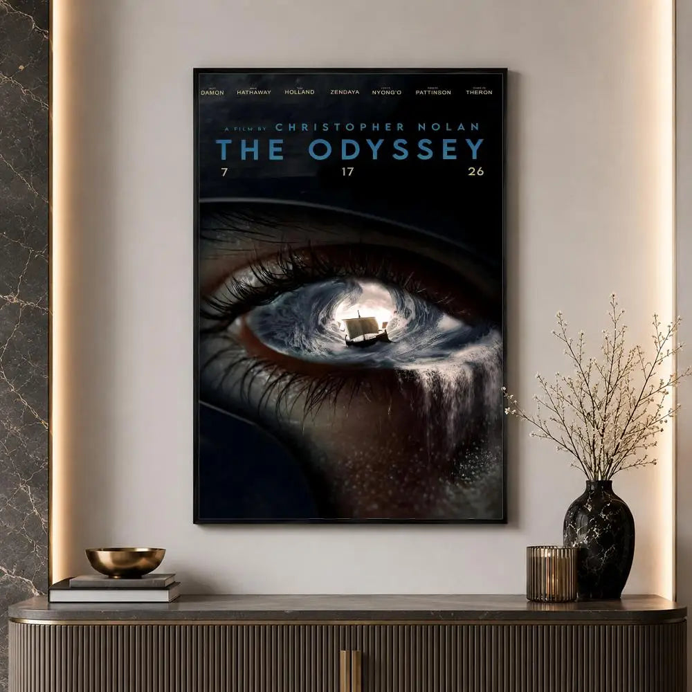 The Odyssey Movie Poster — Christopher Nolan | Multiple Designs & Sizes