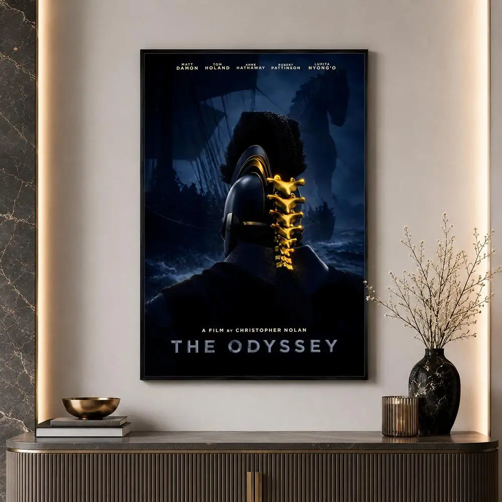 The Odyssey Movie Poster — Christopher Nolan | Multiple Designs & Sizes