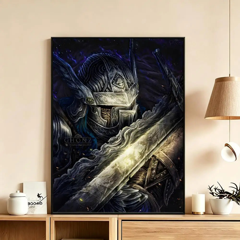 Gaming Wall Art Poster — Assassin's Creed, Shadow of War & More | Multiple Sizes