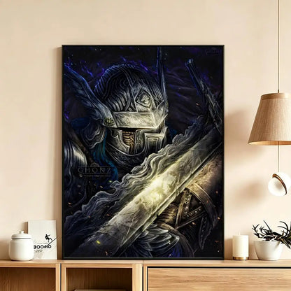 Gaming Wall Art Poster — Assassin's Creed, Shadow of War & More | Multiple Sizes