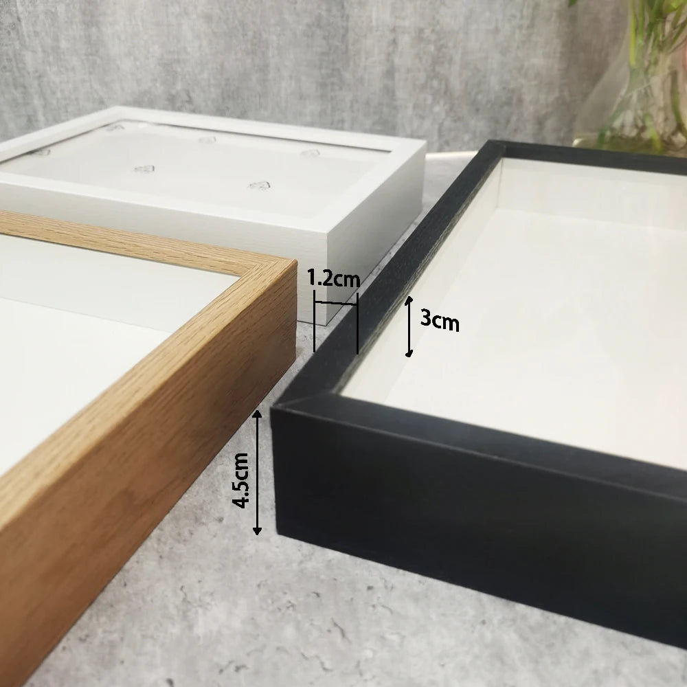 Nordic Shadow Box Deep Photo Frame