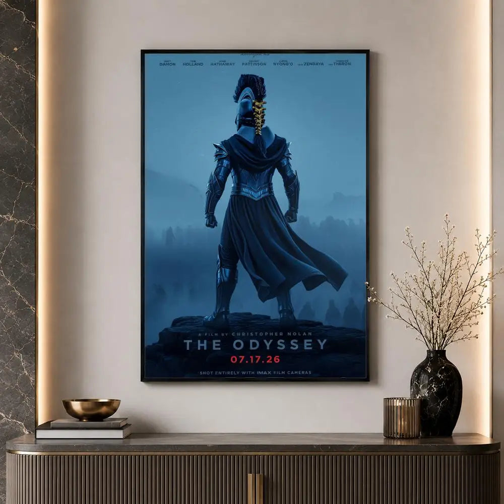 The Odyssey Movie Poster — Christopher Nolan | Multiple Designs & Sizes