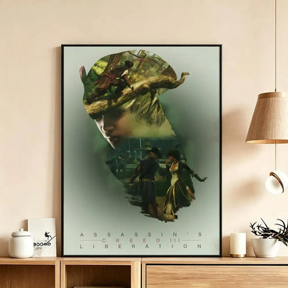 Gaming Wall Art Poster — Assassin's Creed, Shadow of War & More | Multiple Sizes
