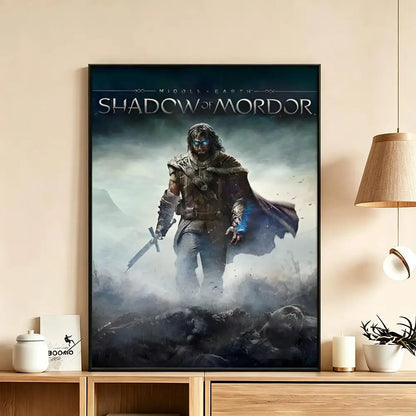 Gaming Wall Art Poster — Assassin's Creed, Shadow of War & More | Multiple Sizes