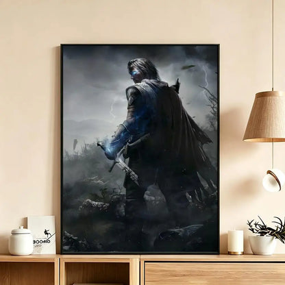 Gaming Wall Art Poster — Assassin's Creed, Shadow of War & More | Multiple Sizes
