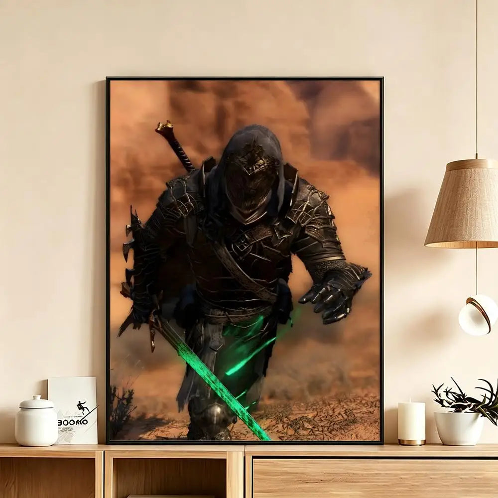 Gaming Wall Art Poster — Assassin's Creed, Shadow of War & More | Multiple Sizes