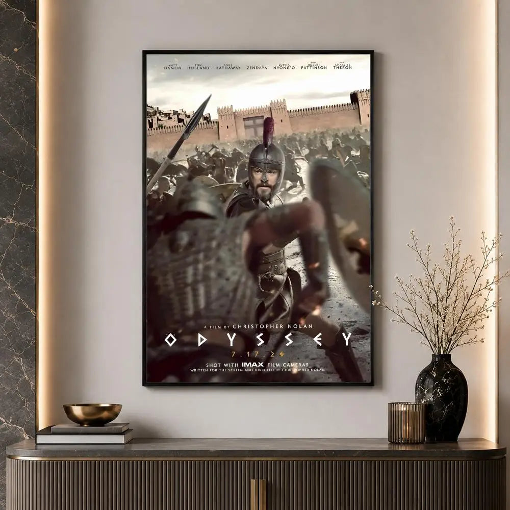 The Odyssey Movie Poster — Christopher Nolan | Multiple Designs & Sizes