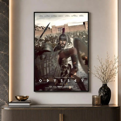 The Odyssey Movie Poster — Christopher Nolan | Multiple Designs & Sizes