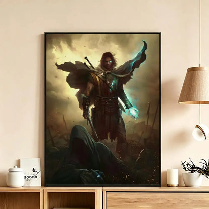 Gaming Wall Art Poster — Assassin's Creed, Shadow of War & More | Multiple Sizes