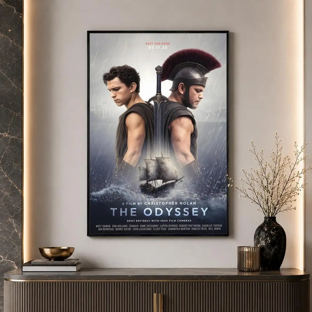 The Odyssey Movie Poster — Christopher Nolan | Multiple Designs & Sizes
