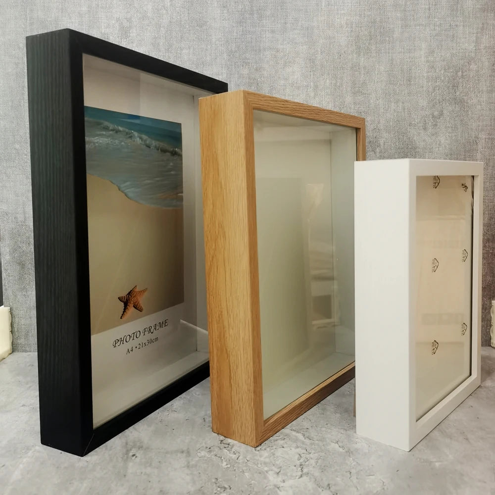 Nordic Shadow Box Deep Photo Frame