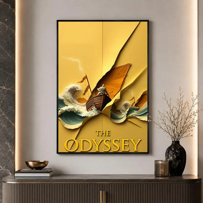 The Odyssey Movie Poster — Christopher Nolan | Multiple Designs & Sizes