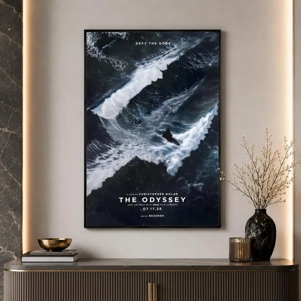 The Odyssey Movie Poster — Christopher Nolan | Multiple Designs & Sizes