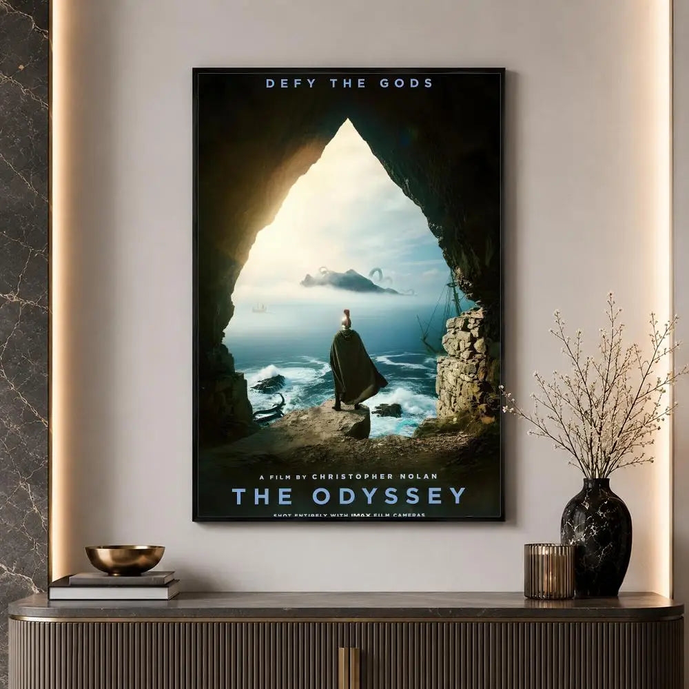 The Odyssey Movie Poster — Christopher Nolan | Multiple Designs & Sizes