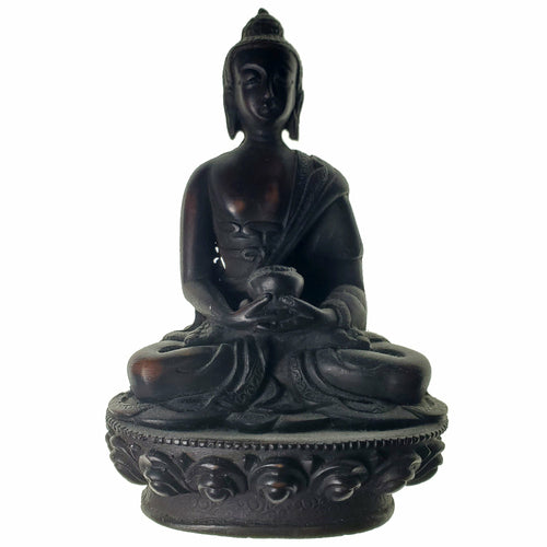 Meditating Buddha Resin Statue — Decorative Figurine | 3 Styles