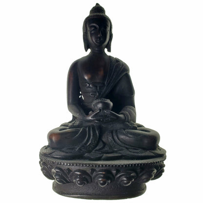 Meditating Buddha Resin Statue — Decorative Figurine | 3 Styles