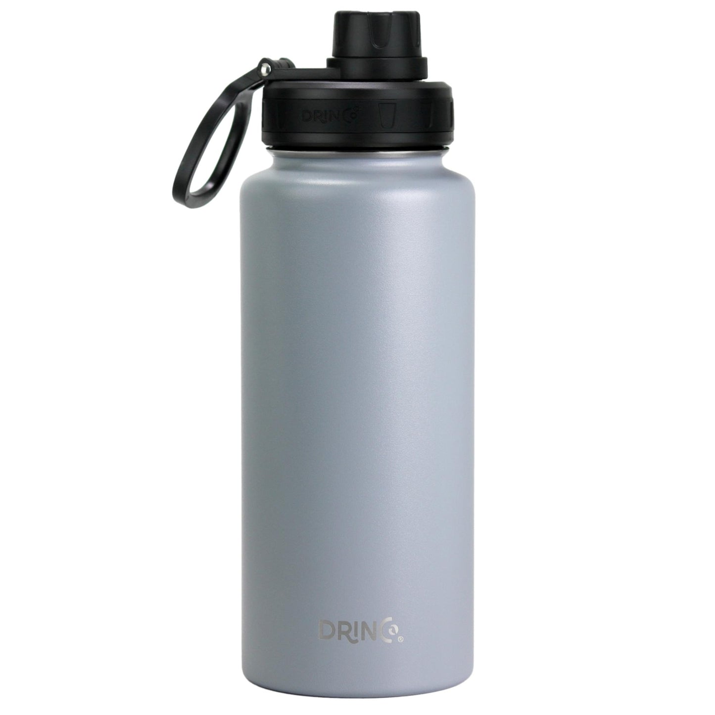 DRINCO® 32 oz. Insulated Stainless Steel Water Bottle — Asphalt Gray