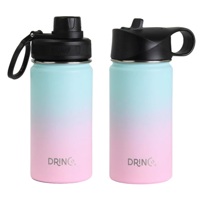 DRINCO® 14 oz. Insulated Wide-Mouth Sport Water Bottle — Macaron Ombre