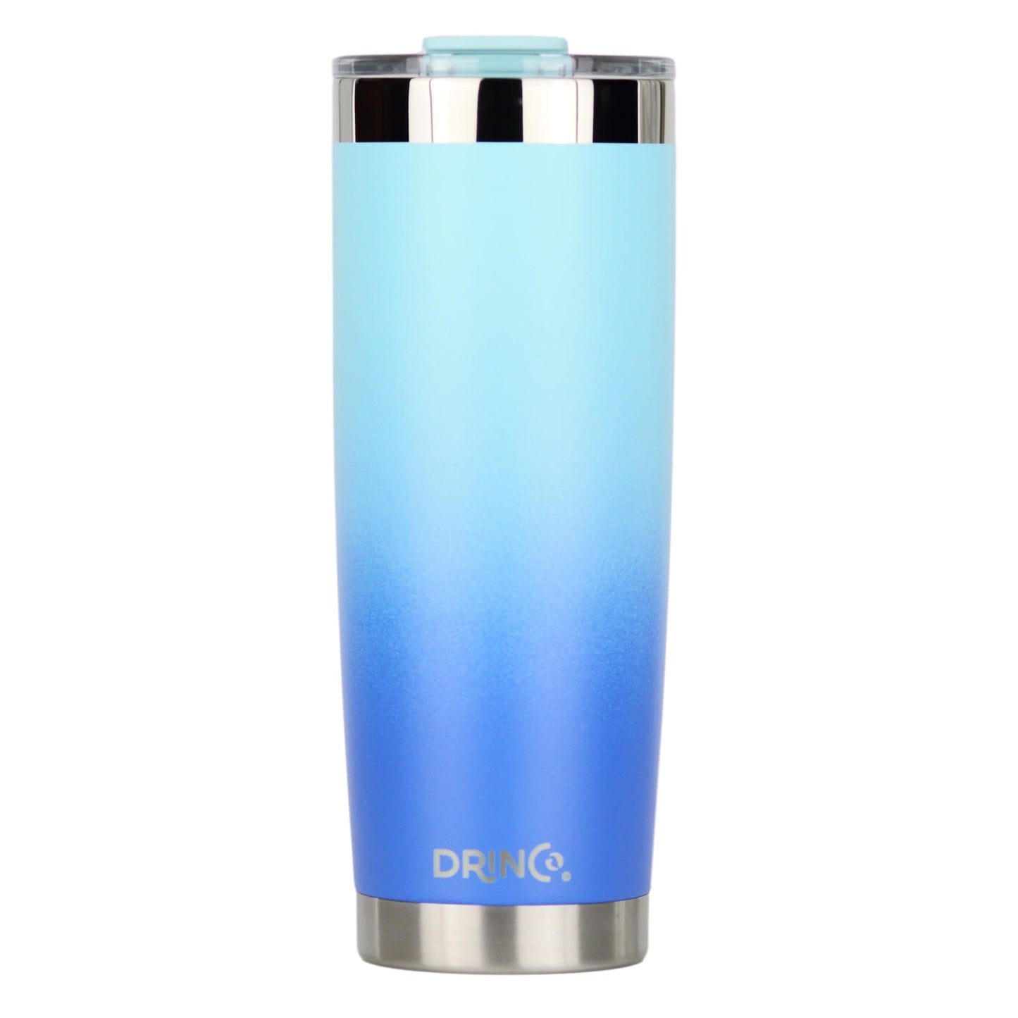 DRINCO® 20 oz. Insulated Tumbler with Spill-Proof Lid — Sky Blue
