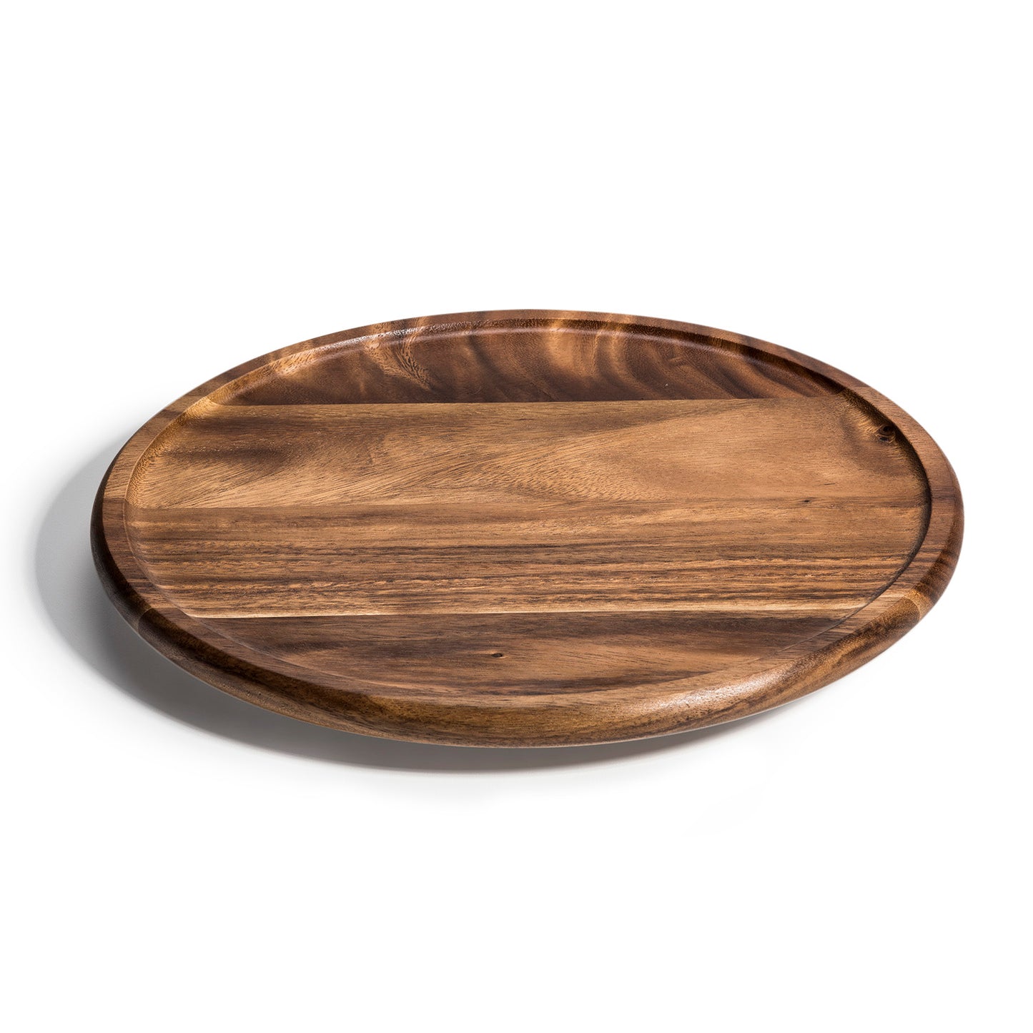 Acacia Wood Lazy Susan Turntable — 15 in. Diameter