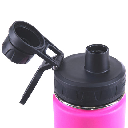DRINCO® 22 oz. Insulated Stainless Steel Sport Water Bottle — Island Pink