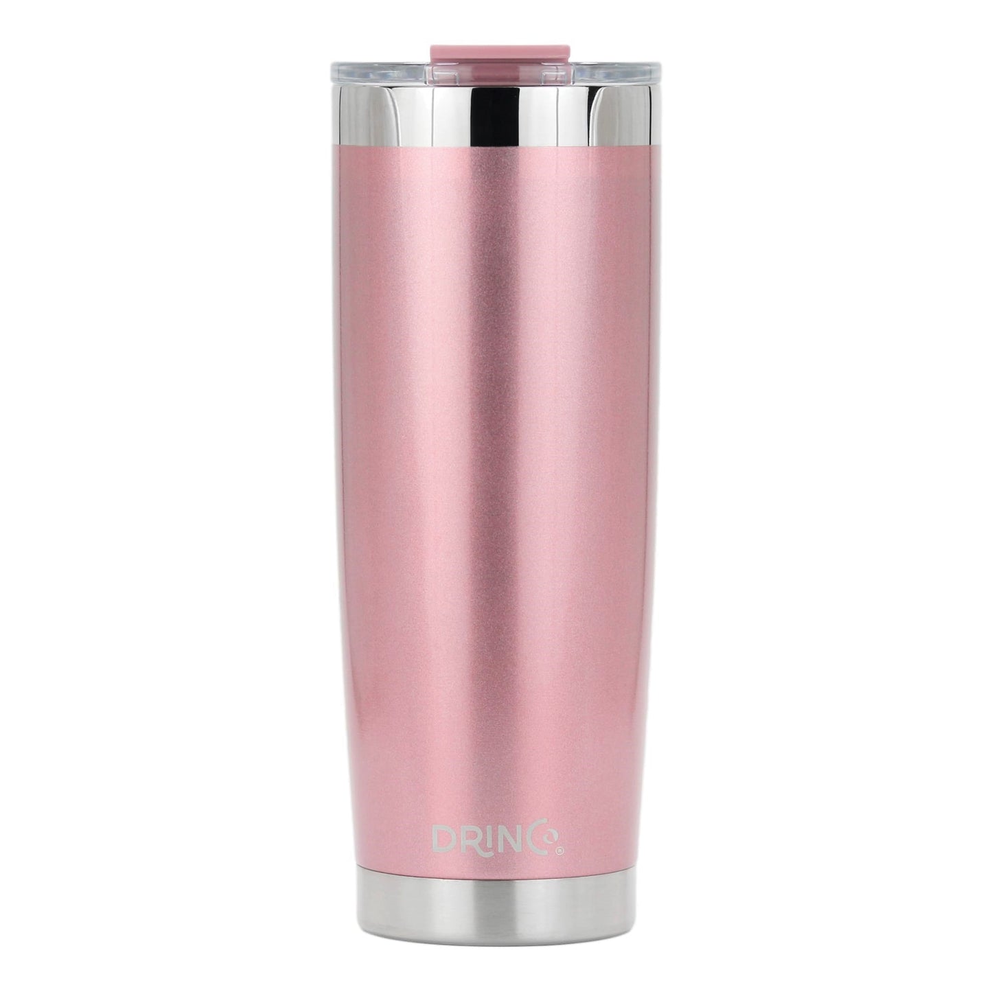 DRINCO® 20 oz. Insulated Tumbler with Spill-Proof Lid — Rose Gold