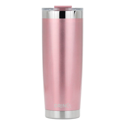 DRINCO® 20 oz. Insulated Tumbler with Spill-Proof Lid — Rose Gold