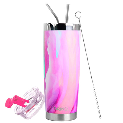 DRINCO® 20 oz. Insulated Tumbler with Spill-Proof Lid — Galaxy