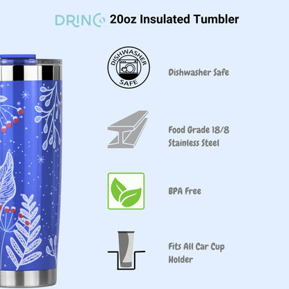 DRINCO® 20 oz. Insulated Tumbler with Spill-Proof Lid — Nampa Botanical