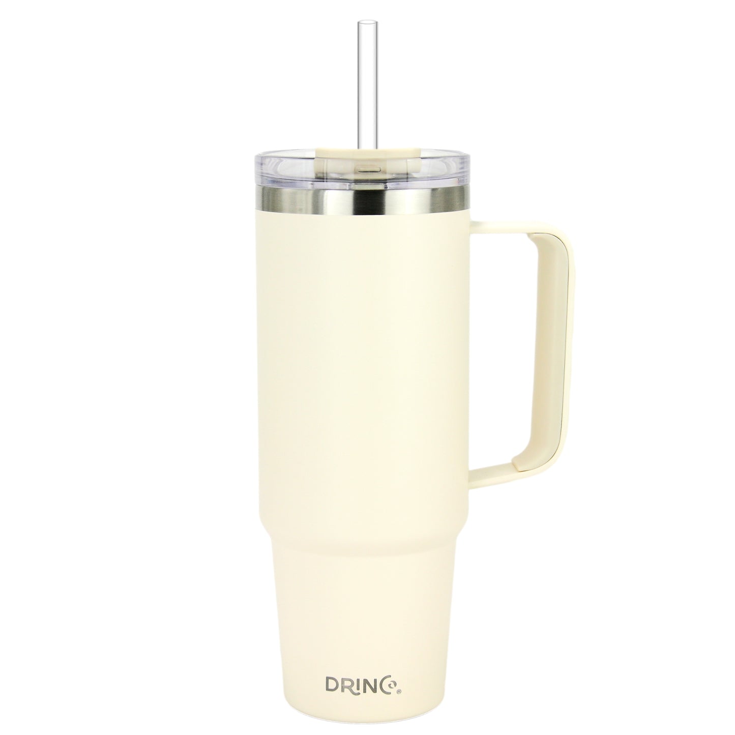 DRINCO® 30 oz. Big Sur Insulated Tumbler with Handle — Oatmilk
