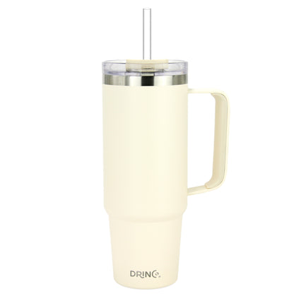 DRINCO® 30 oz. Big Sur Insulated Tumbler with Handle — Oatmilk