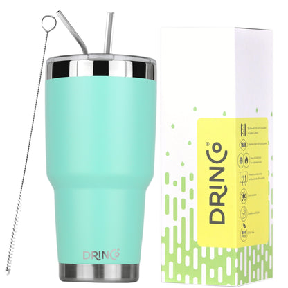DRINCO® 30 oz. Insulated Tumbler with Spill-Proof Lid — Teal