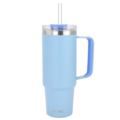 DRINCO® 30 oz. Big Sur Insulated Tumbler with Handle — Sky Blue