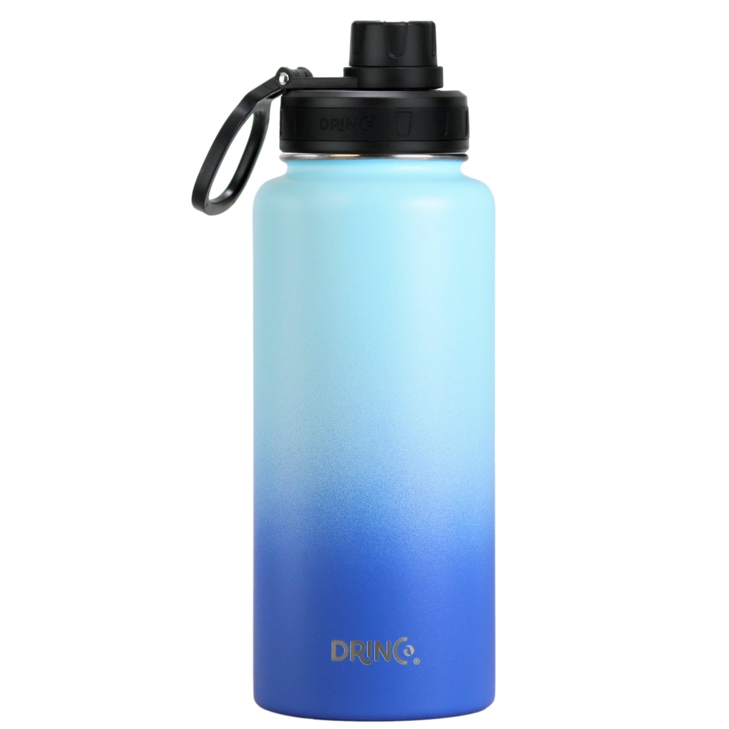 DRINCO® 32 oz. Insulated Stainless Steel Water Bottle — Morning Sky Blue