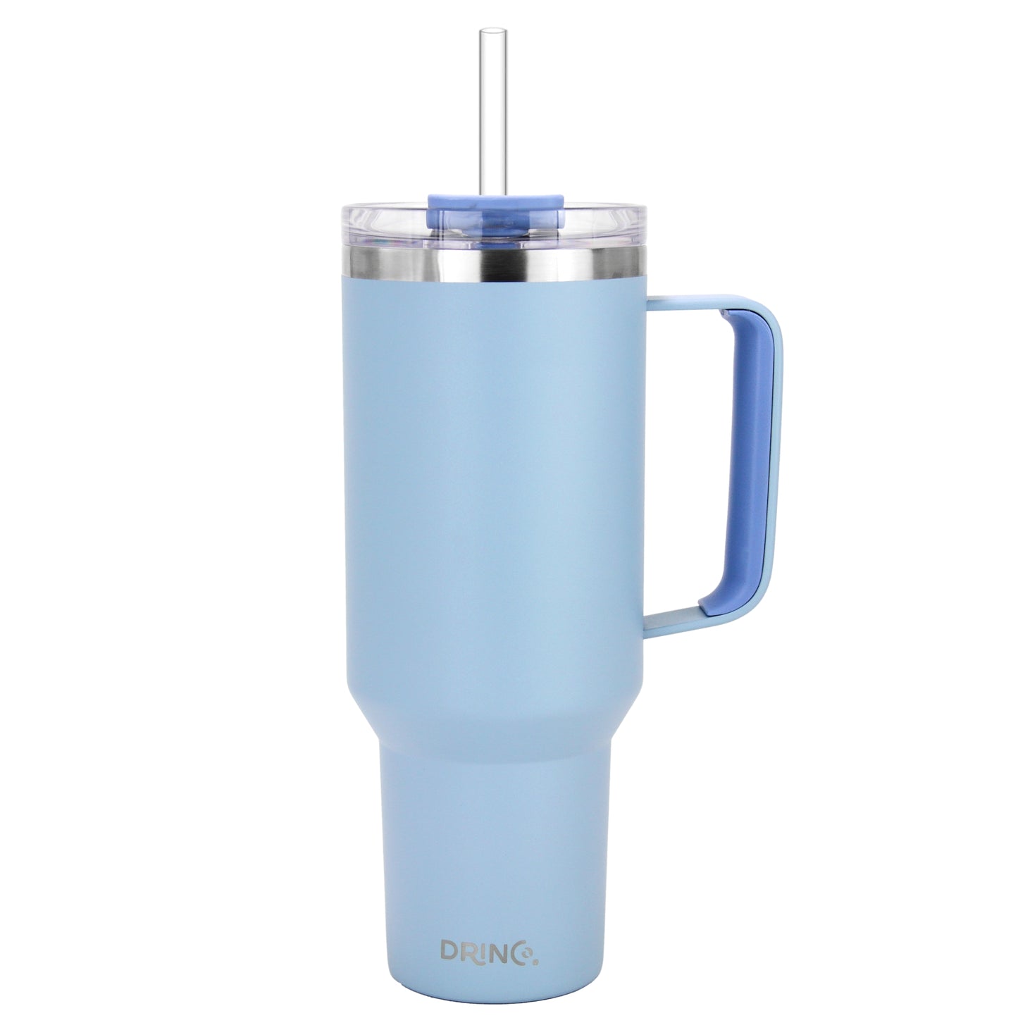 DRINCO® 40 oz. Big Sur Insulated Tumbler with Handle — Sky Blue