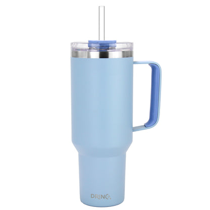 DRINCO® 40 oz. Big Sur Insulated Tumbler with Handle — Sky Blue