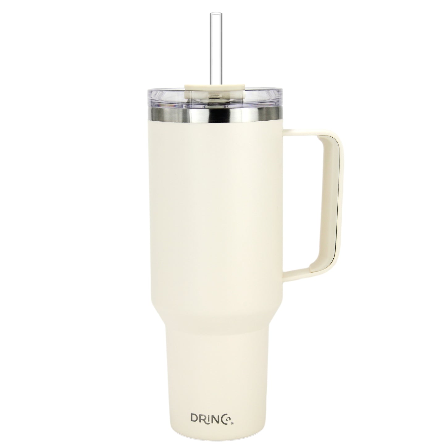 DRINCO® 40 oz. Big Sur Insulated Tumbler with Handle — Oatmilk