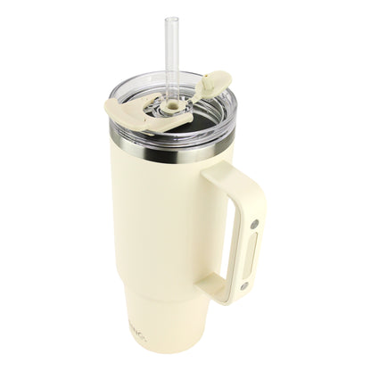 DRINCO® 30 oz. Big Sur Insulated Tumbler with Handle — Oatmilk