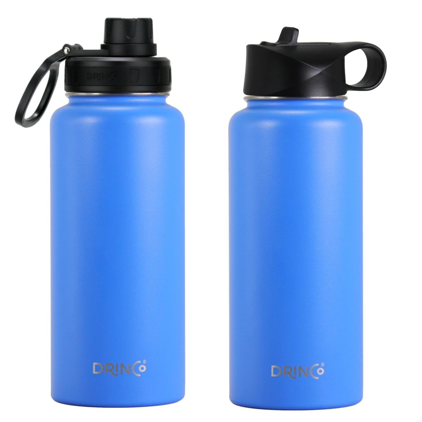 DRINCO® 32 oz. Insulated Stainless Steel Water Bottle — Royal Blue
