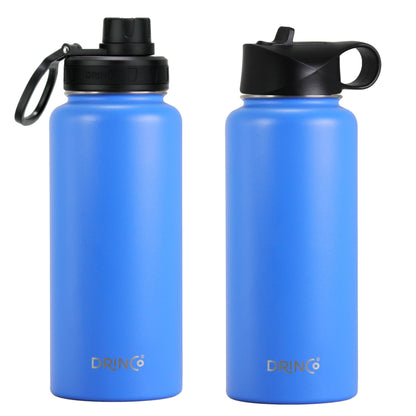 DRINCO® 32 oz. Insulated Stainless Steel Water Bottle — Royal Blue