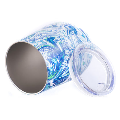 DRINCO® 12 oz. Insulated Stemless Wine Tumbler — Venice Swirl