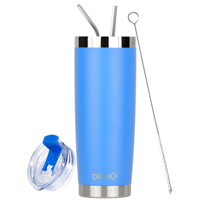 DRINCO® 20 oz. Insulated Tumbler with Spill-Proof Lid — Royal Blue